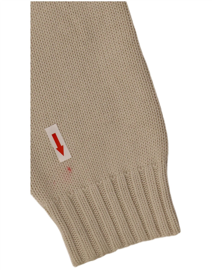 Zara Cardigan Pull Large Blanc Cassé Homme