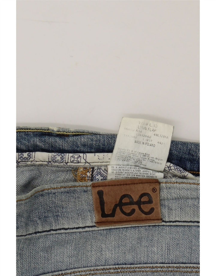 LEE Womens Lynn Slim Jeans W29 L33 Blue Vintage Lee and Second-Hand Lee from Messina Hembry 