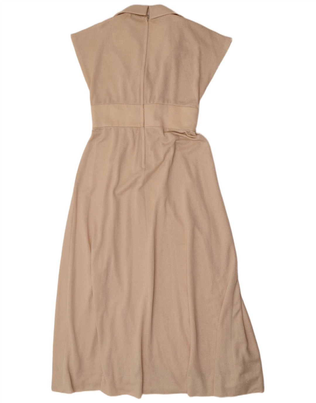 Eastex Robe Maxi Femme UK 44 Polyester Beige Moyen