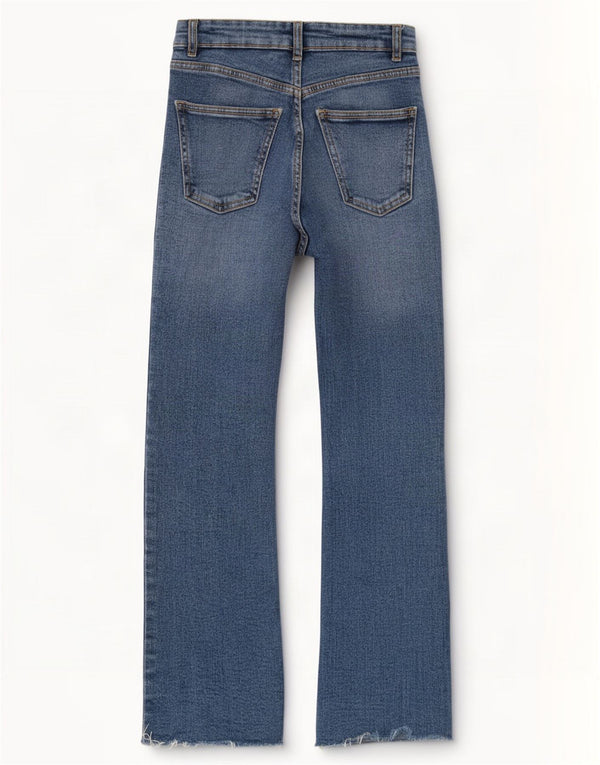 Zara Jean évasé pour femme EU 32 2XS W22 L25 Bleu