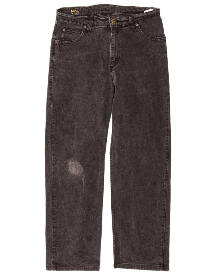 Lee Jean Droit Homme W30 L27 Gris Coton