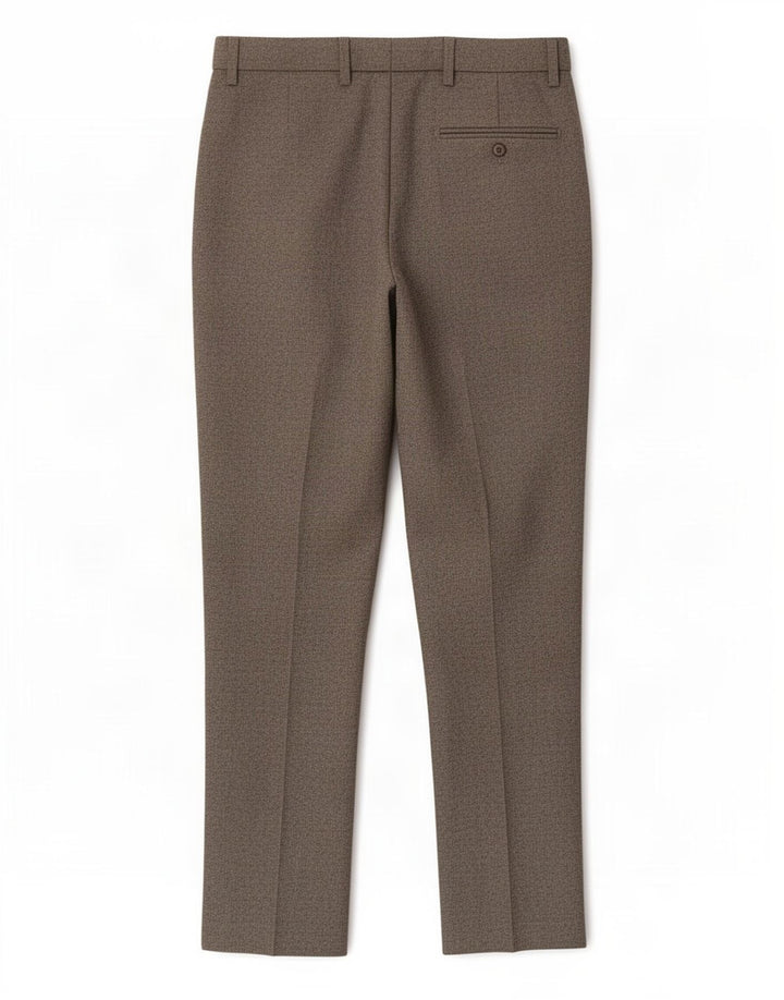 Marks & Spencer Pantalon de costume droit pour homme W36 L31 Gris Polyester