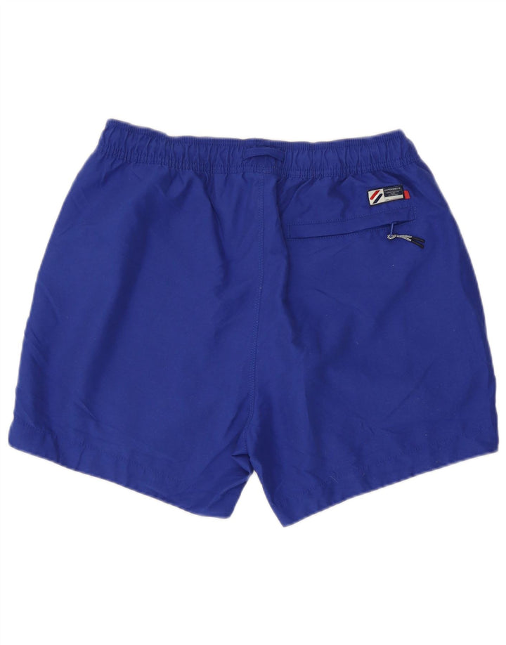 Superdry Short de Bain Homme Petit Bleu Polyester