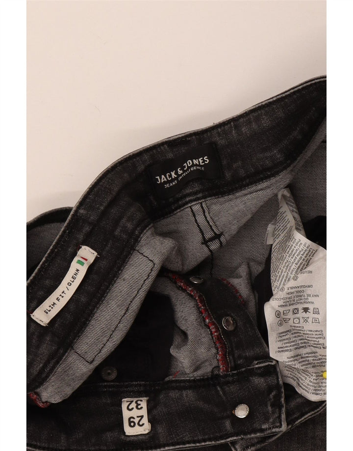 Jack & Jones Jean Slim GLENN W29 L32 Homme Gris Coton