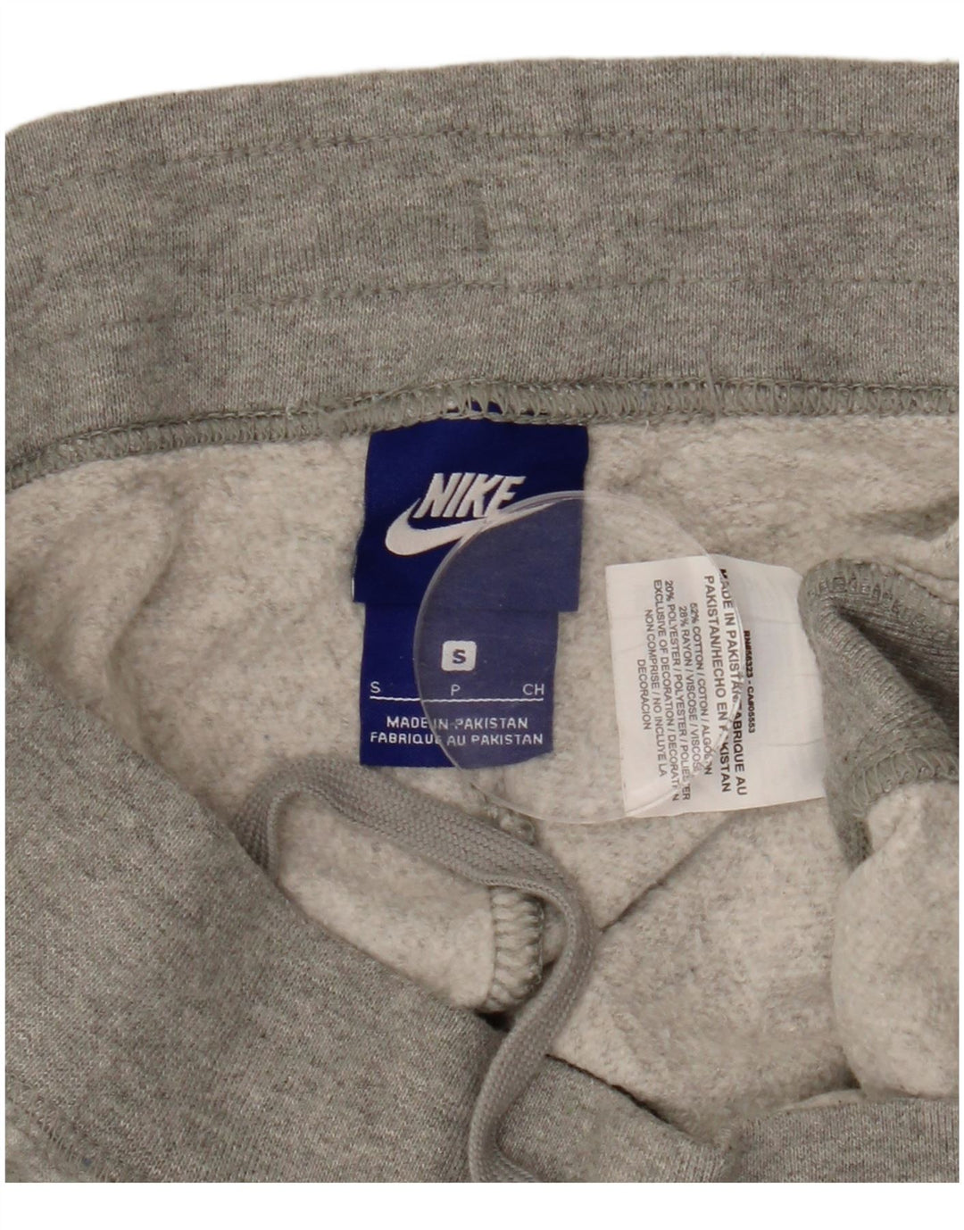 NIKE Pantalon de survêtement pour femme Joggers UK 10 Small Gris Coton