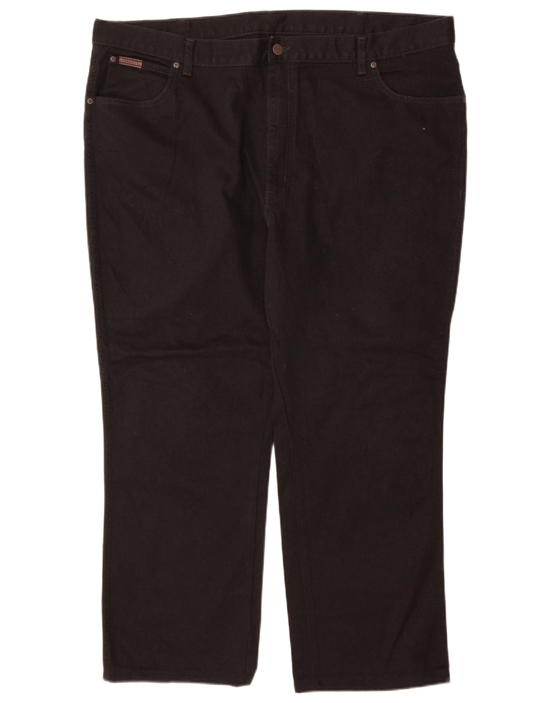Wrangler Jean Droit Texas Homme W46 L30 Coton Noir