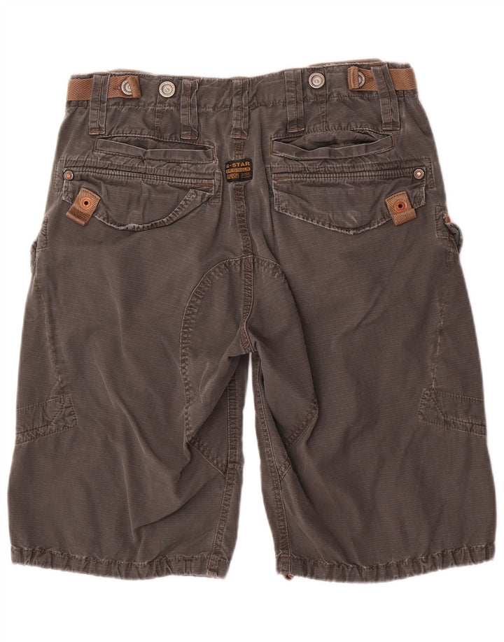 G-Star Short Cargo Graphique W32 Homme Gris Moyen Coton