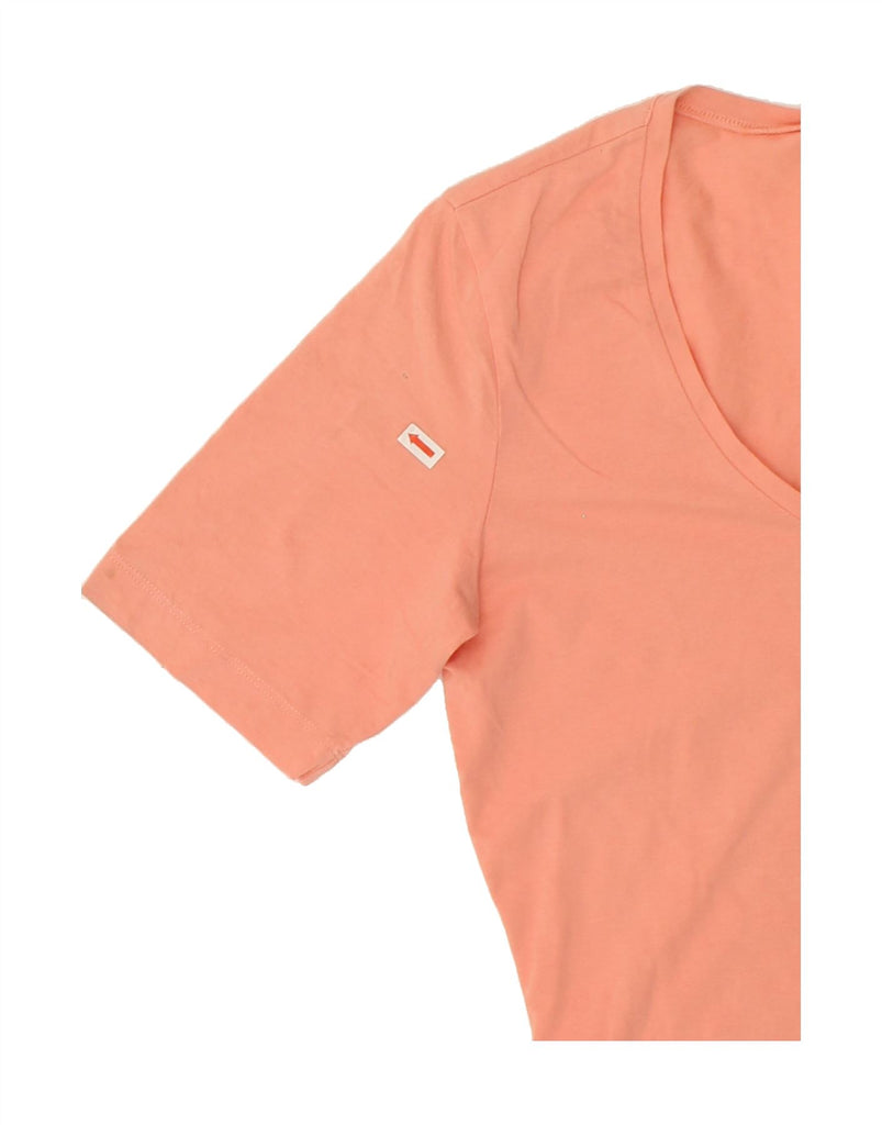 ARMANI Womens T-Shirt Top EU 46 XL Orange Vintage Armani and Second-Hand Armani from Messina Hembry 