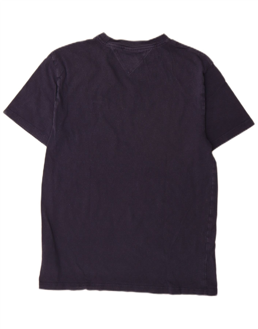 Tommy Hilfiger T-Shirt Graphique Homme Bleu Marine Moyen Coton