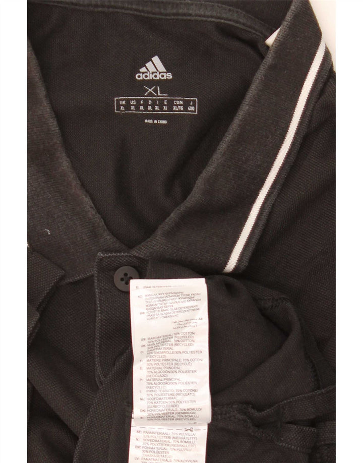 Adidas Polo Homme XL Noir Coton