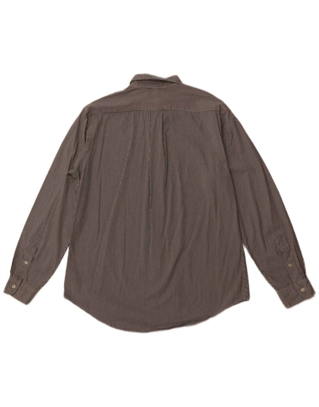 POLO RALPH LAUREN Chemise sur mesure pour hommes Grand coton rayé noir