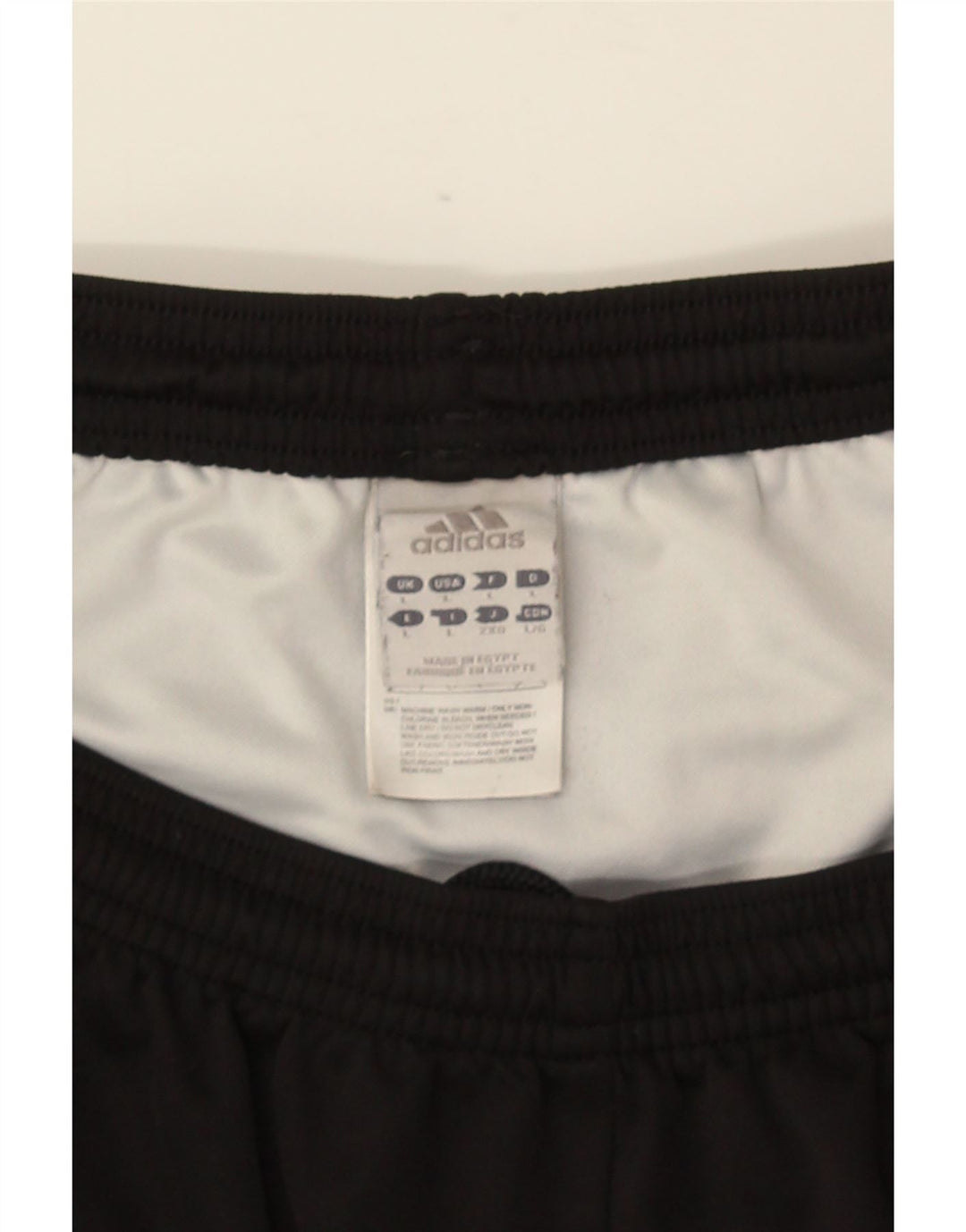 Adidas Short de sport Climalite pour homme, grand, noir, polyester