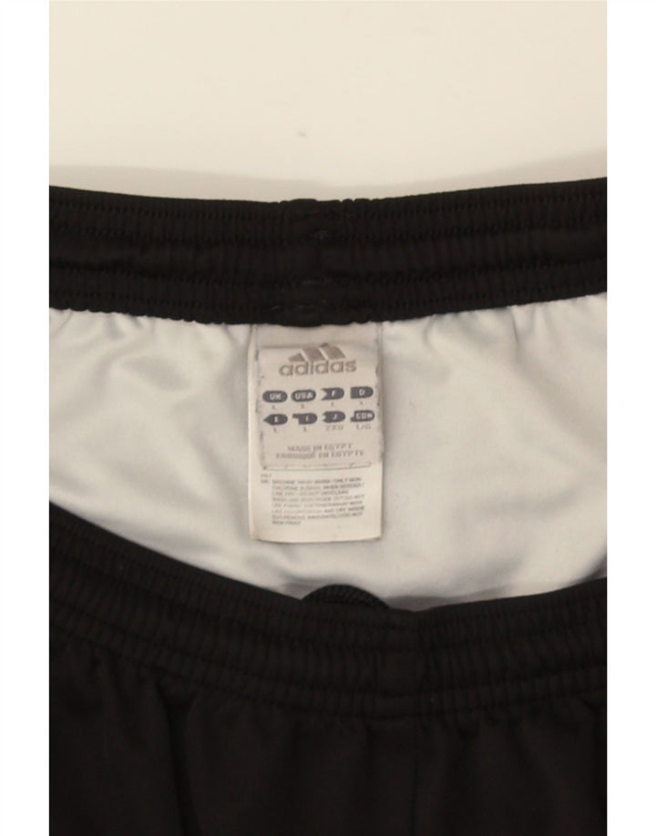 Adidas Short de sport Climalite pour homme, grand, noir, polyester