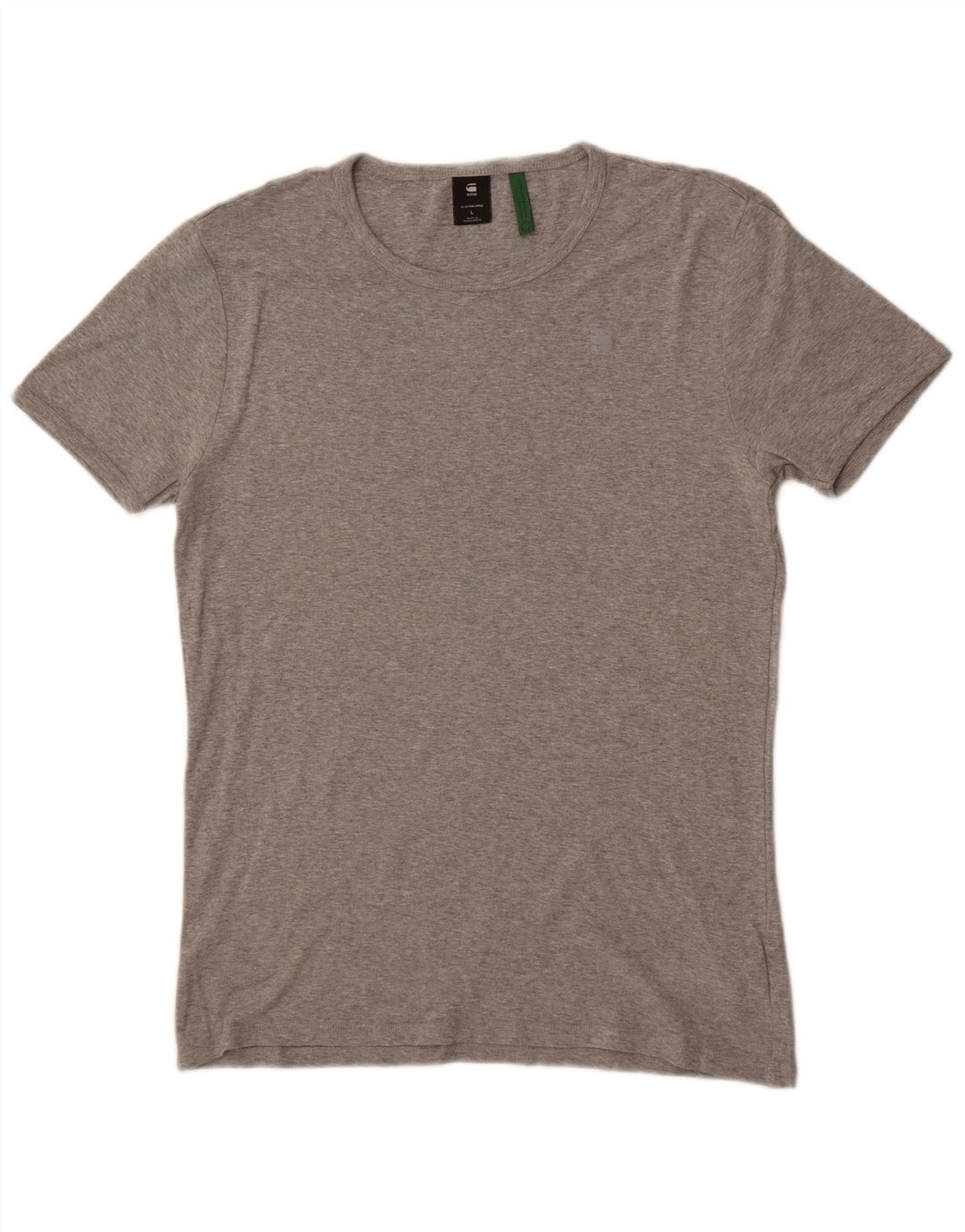 G-Star Homme T-Shirt Top Large Gris Moucheté Coton