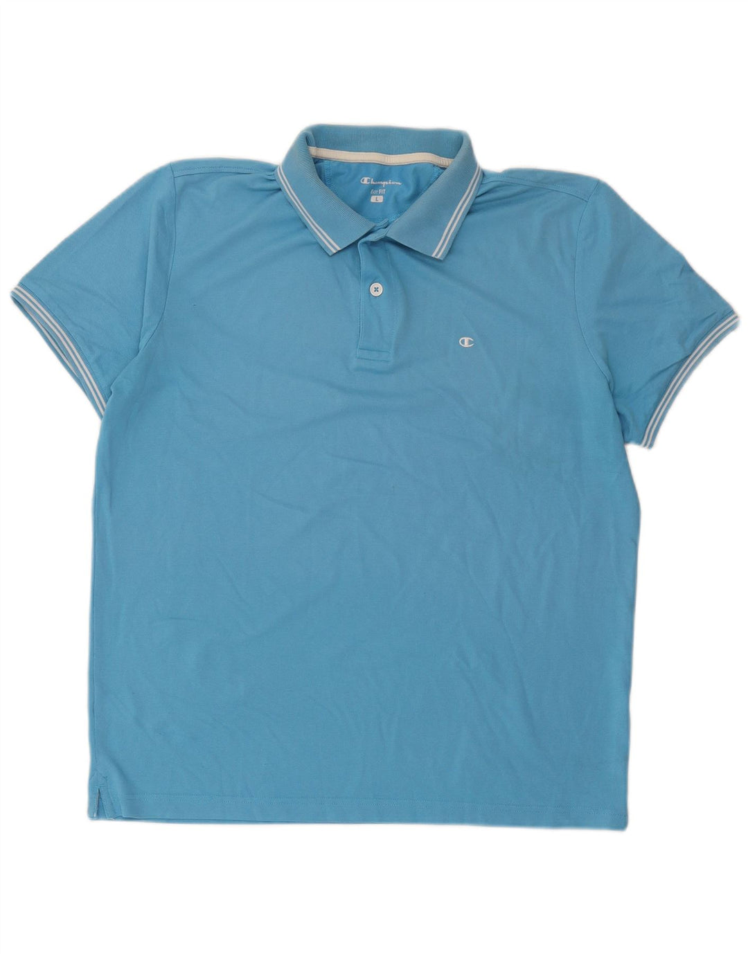 Champion Polo Easy Fit pour homme Bleu Taille L