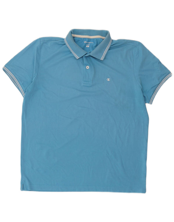 Champion Polo Easy Fit pour homme Bleu Taille L