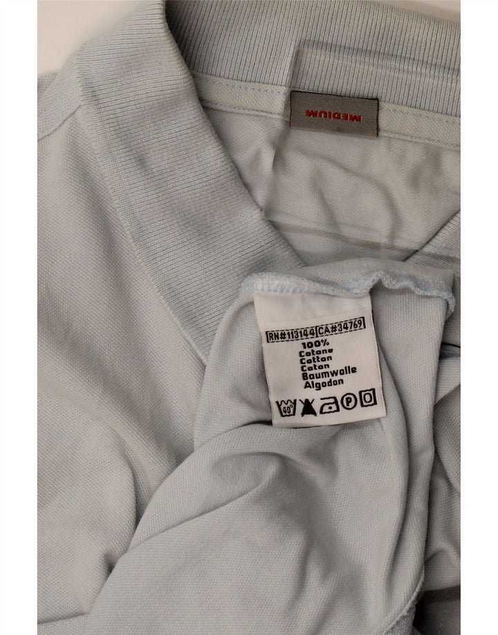 KAPPA Polo à Manches Longues Homme Bleu Moyen Coton