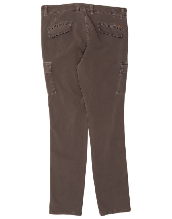 Carrera Pantalon Cargo Slim Homme IT 50 Large W34 L32 Gris Coton