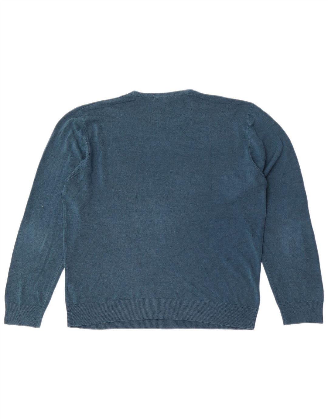 Marks & Spencer Pull à col rond pour homme en acrylique bleu Taille L