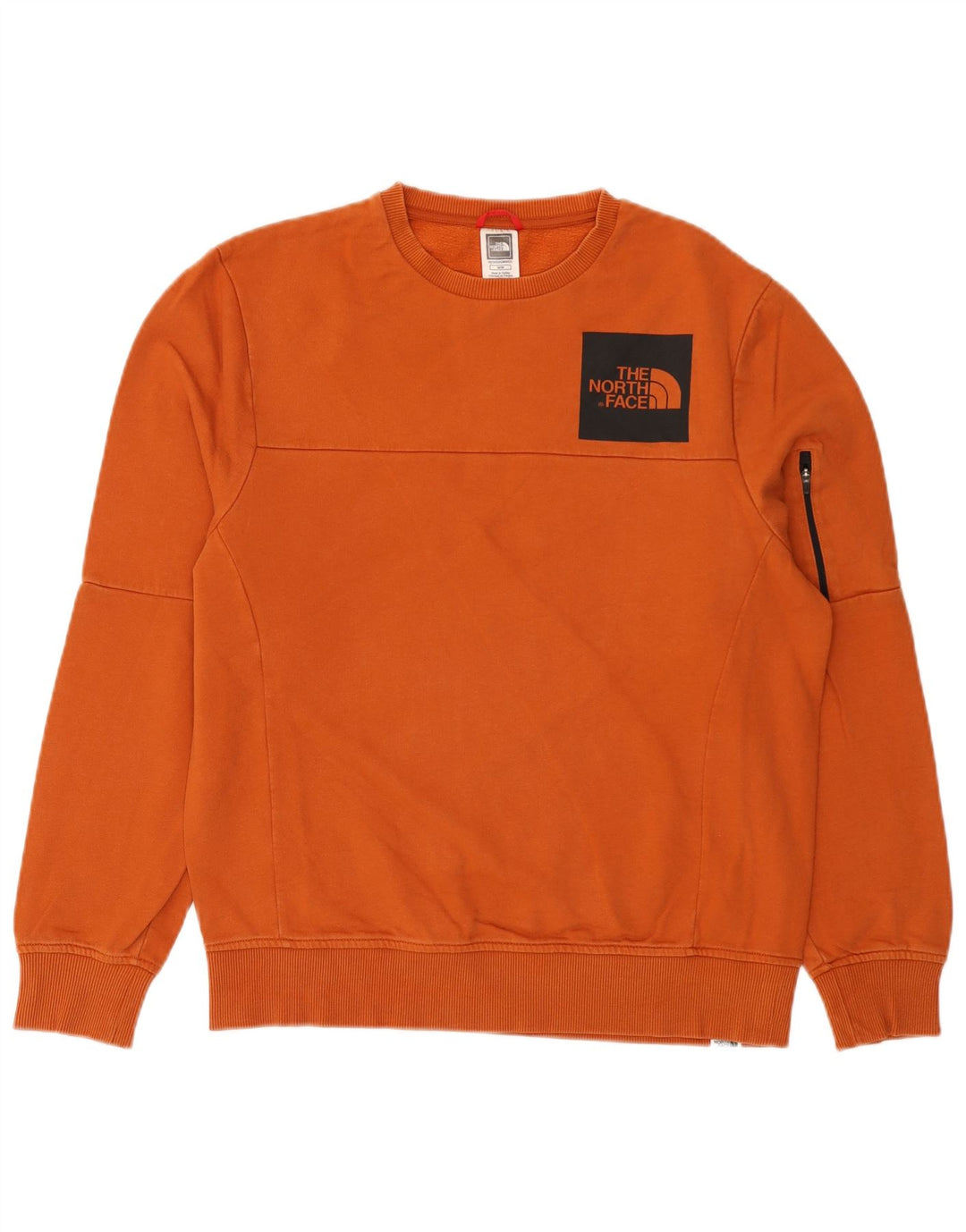 The North Face Sweat-shirt pour homme en coton orange moyen