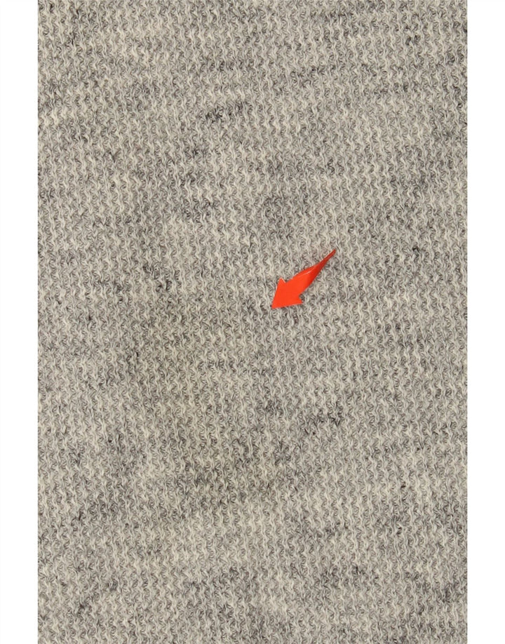 SUPERDRY Pull col rond homme 3XL Gris Moucheté Coton