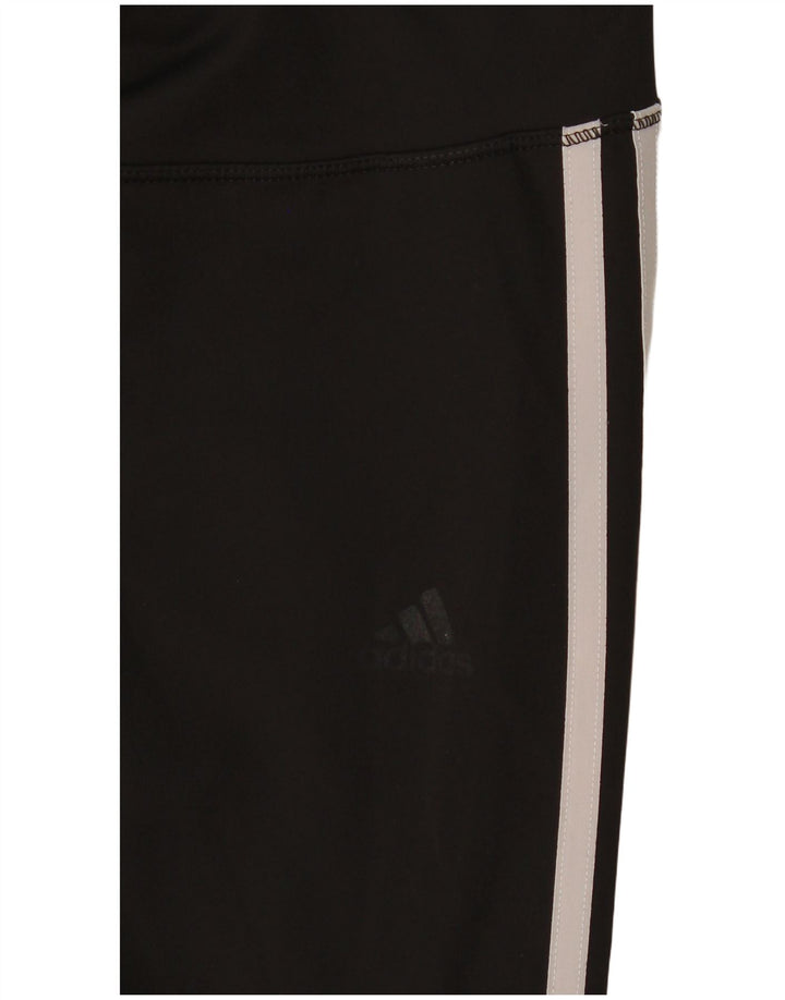 Adidas Climalite Leggings UK 8/10 Petit Noir Polyester