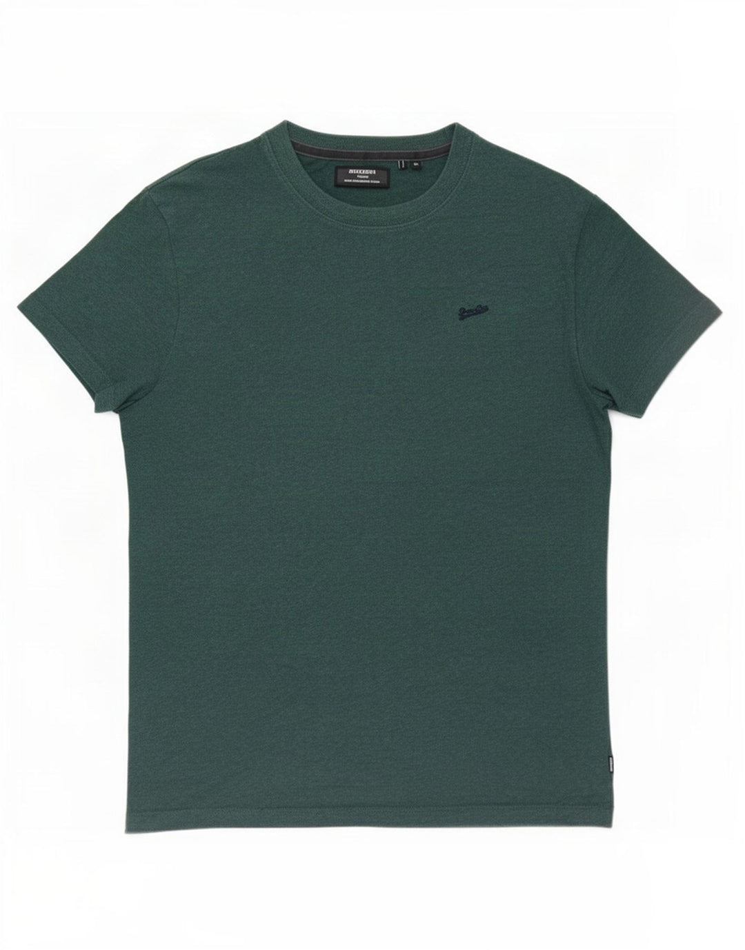 Superdry T-Shirt Homme Vert Moyen Coton