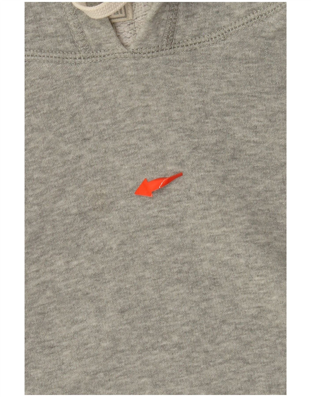 CONVERSE Mens Hoodie Jumper Large Grey Cotton