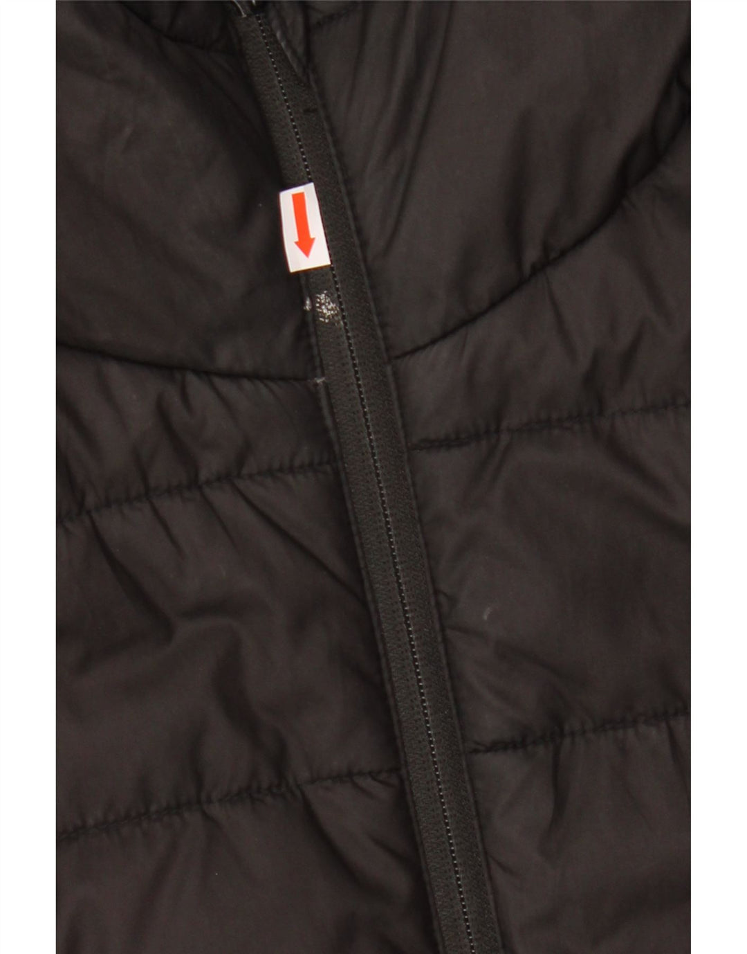 Puma Veste rembourrée à capuche pour homme UK 40 Large Noir Polyester