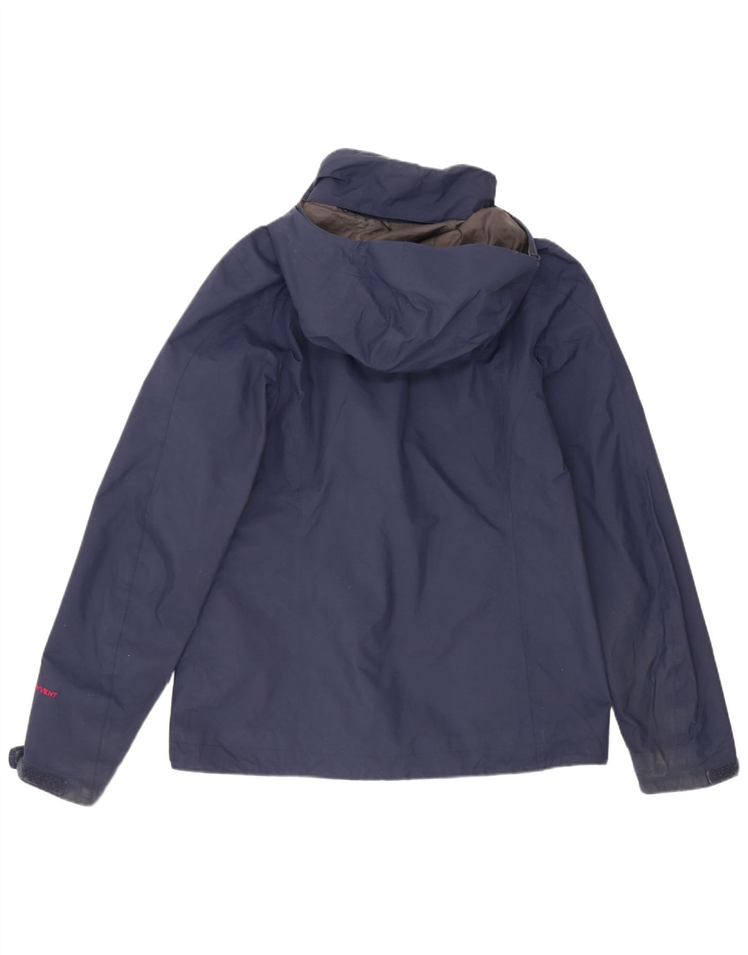 The North Face Veste de pluie surdimensionnée à capuche pour femme UK 10 Small Bleu marine
