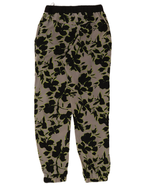 Topshop Pantalon de jogging décontracté pour femme UK 8 Small W28 L27 Gris Floral