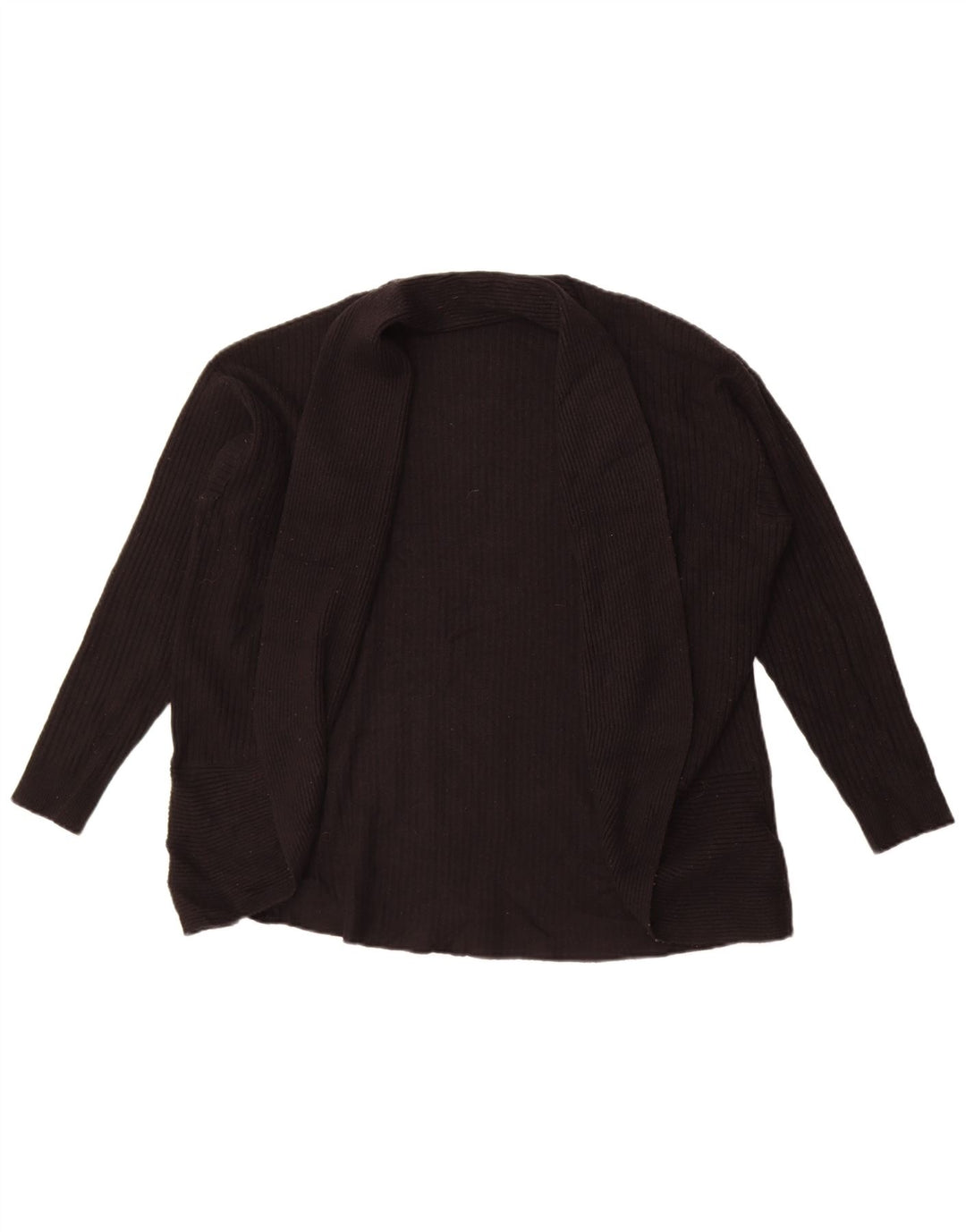 Marks & Spencer Pull cardigan ouvert Per Una pour femme UK 16 Large Noir