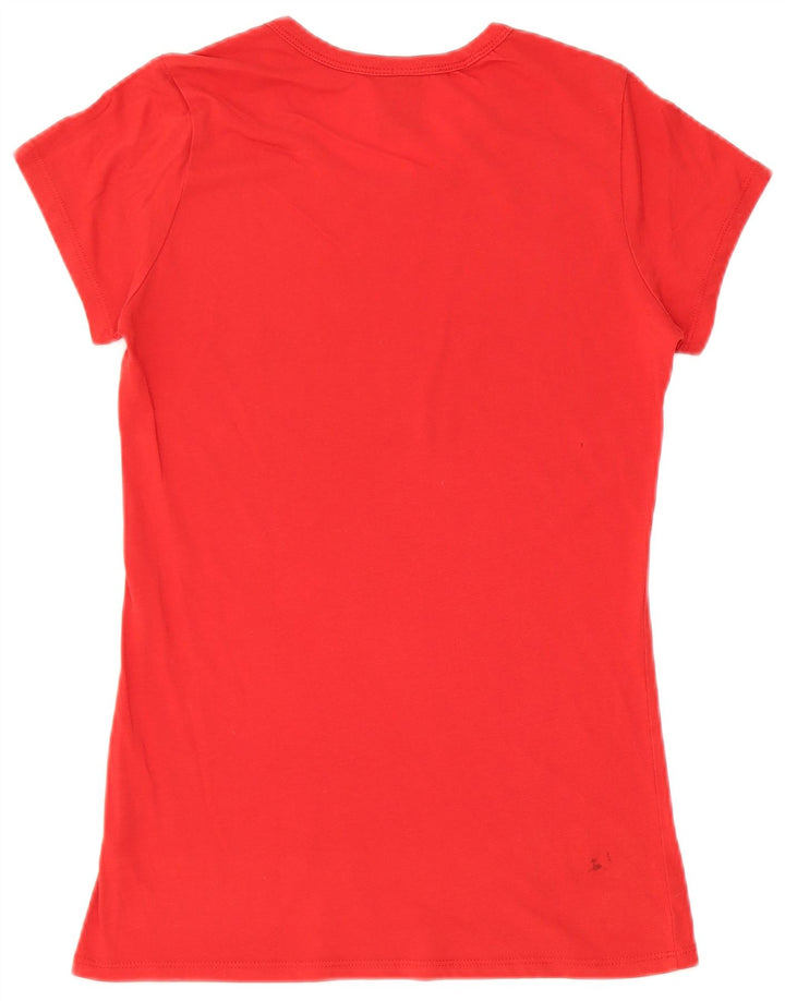 G-Star T-shirt graphique pour femme UK 10 Small Rouge
