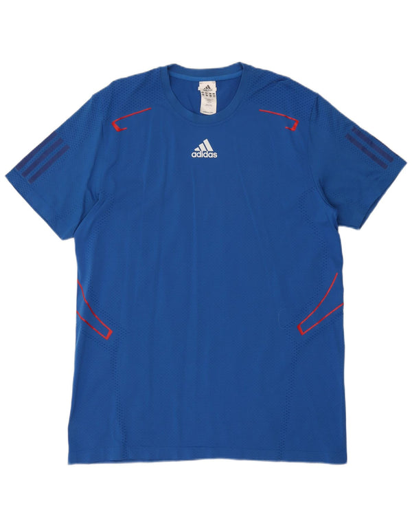 Adidas Homme Climacool T-Shirt Top XL Bleu Polyamide