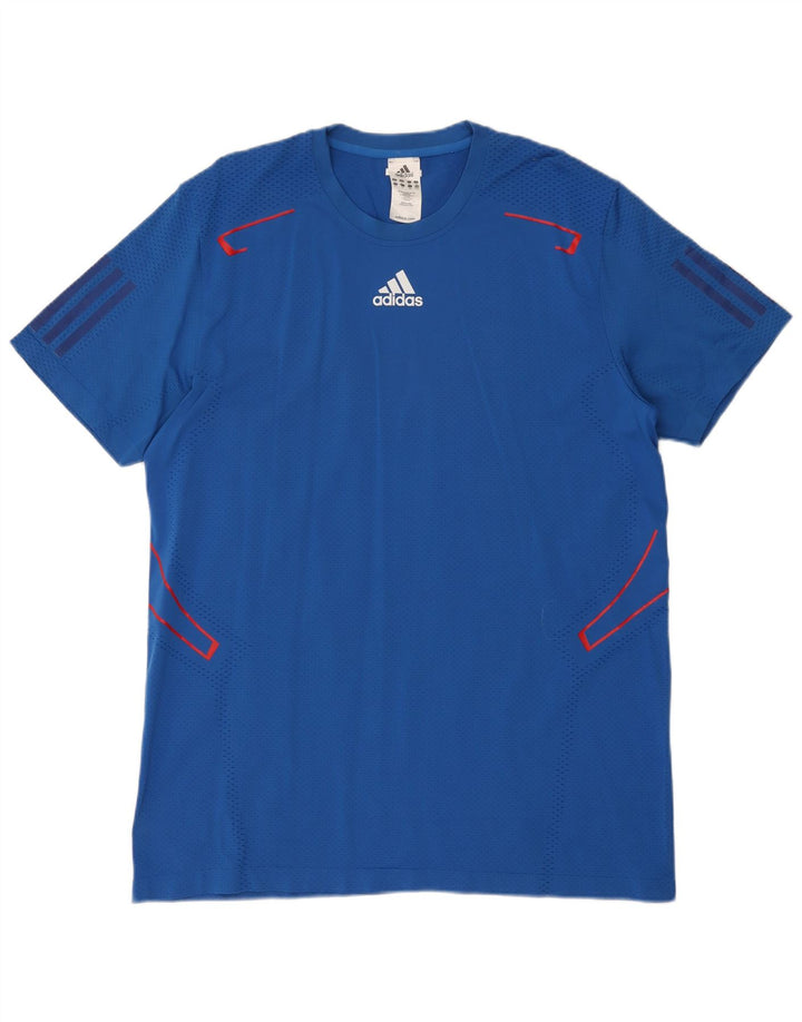 Adidas Homme Climacool T-Shirt Top XL Bleu Polyamide