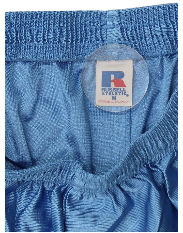 RUSSELL ATHLETIC Short de Sport Homme Bleu Moyen Polyester
