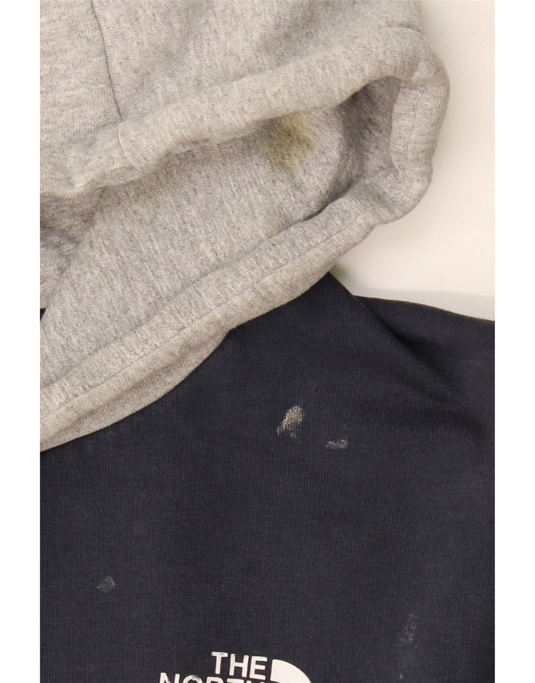 THE NORTH FACE Pull à capuche pour homme en coton color block bleu marine moyen