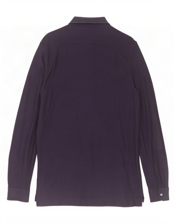 Ermenegildo Zegna Chemise Homme IT 50 Bleu Marine Moyen Coton