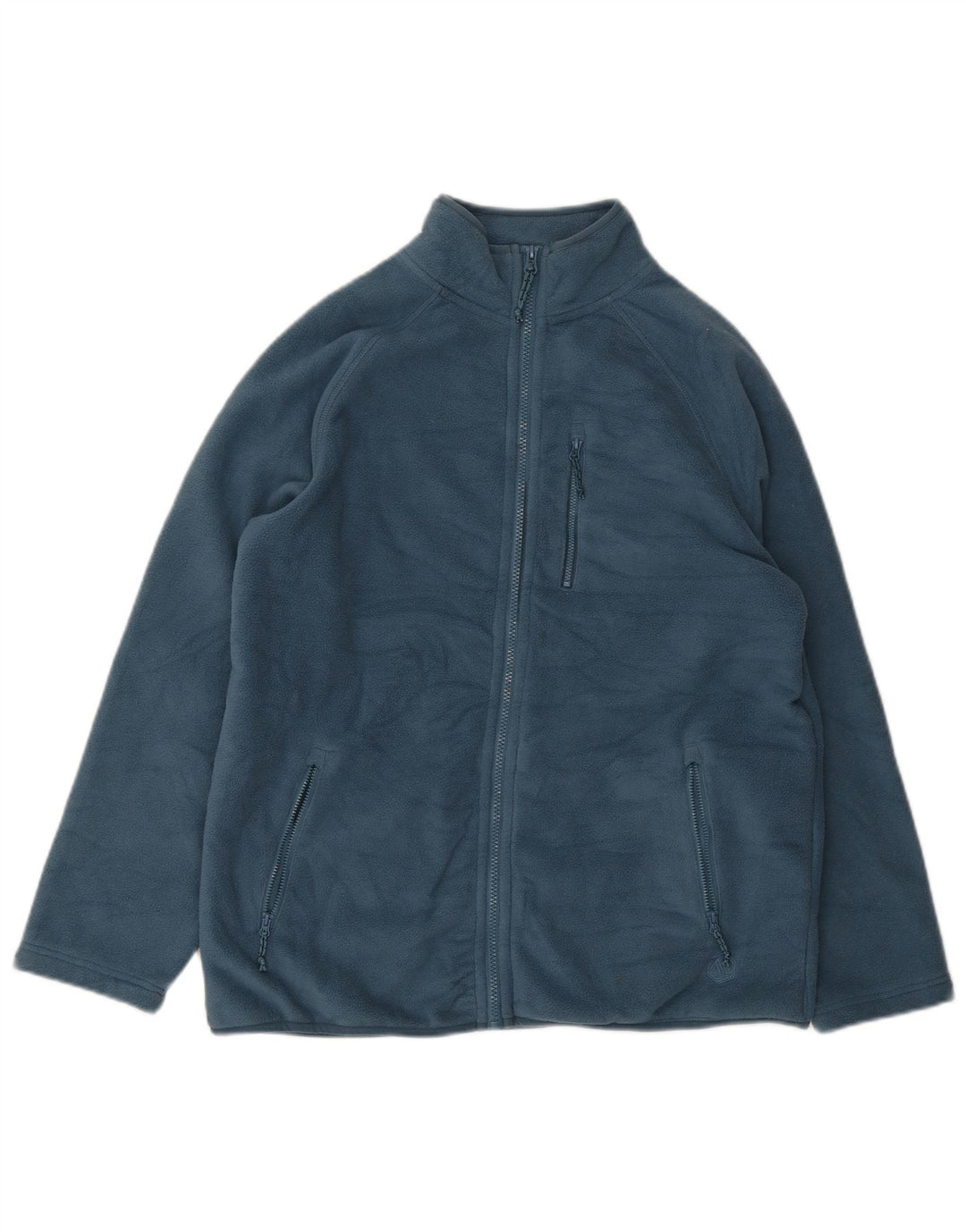 Marks & Spencer Veste polaire pour homme UK 38 Bleu moyen Polyester