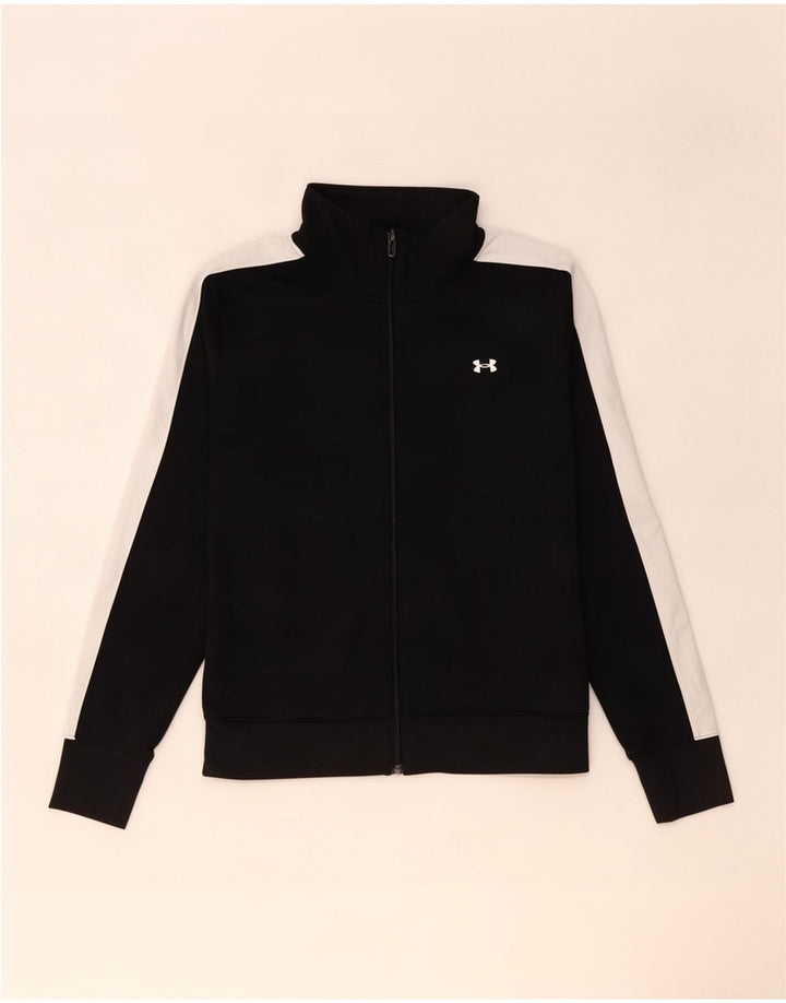 Under Armour Veste de Survêtement Homme XS Noir Colorblock Polyester