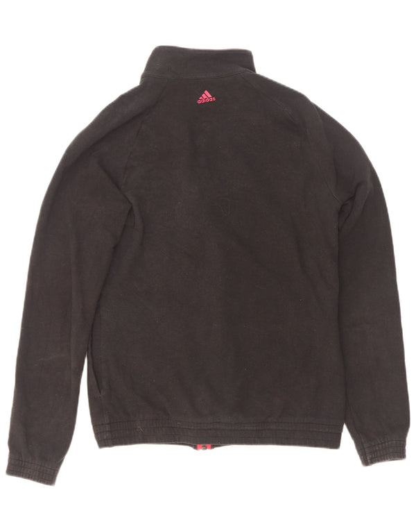 Adidas Veste de survêtement graphique pour femme UK 6 XS Noir