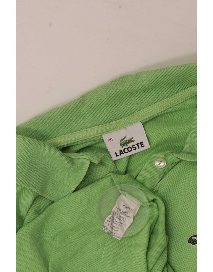 Lacoste Polo Femme Taille 40 Coton Vert Moyen