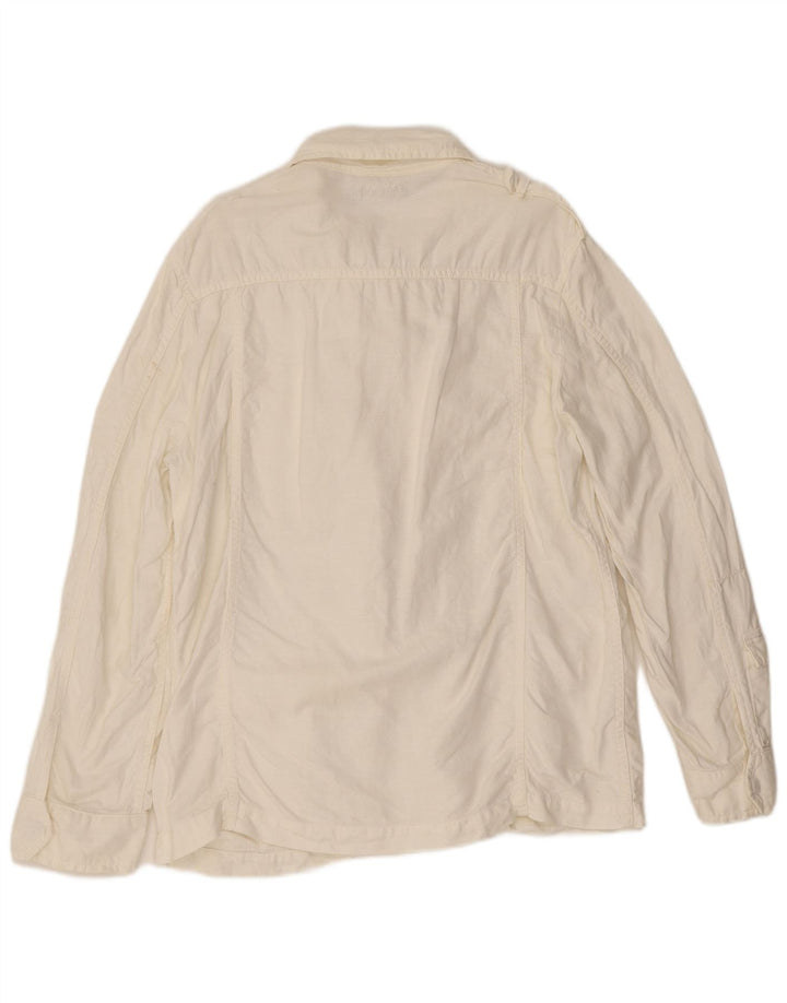 Ferre Chemise Militaire Homme Blanc Moyen