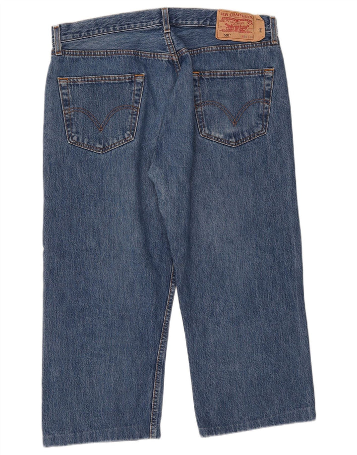 Levi's Jean Capri 501 Homme Bleu W36 L21 Coton