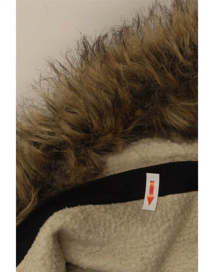 Jack Wolfskin Veste bomber à capuche pour homme UK 36/38 Medium Noir Polyamide
