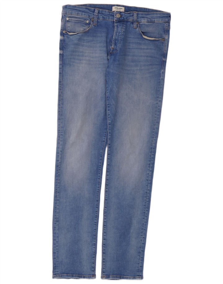 Jack & Jones Jean Slim Homme W36 L36 Bleu Coton