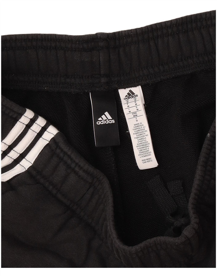 Adidas Short de sport pour homme en coton noir moyen