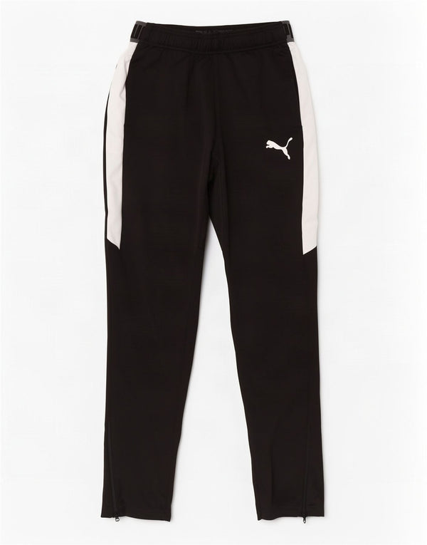 Puma Pantalon de Survêtement Homme Noir Moyen Polyester Colorblock