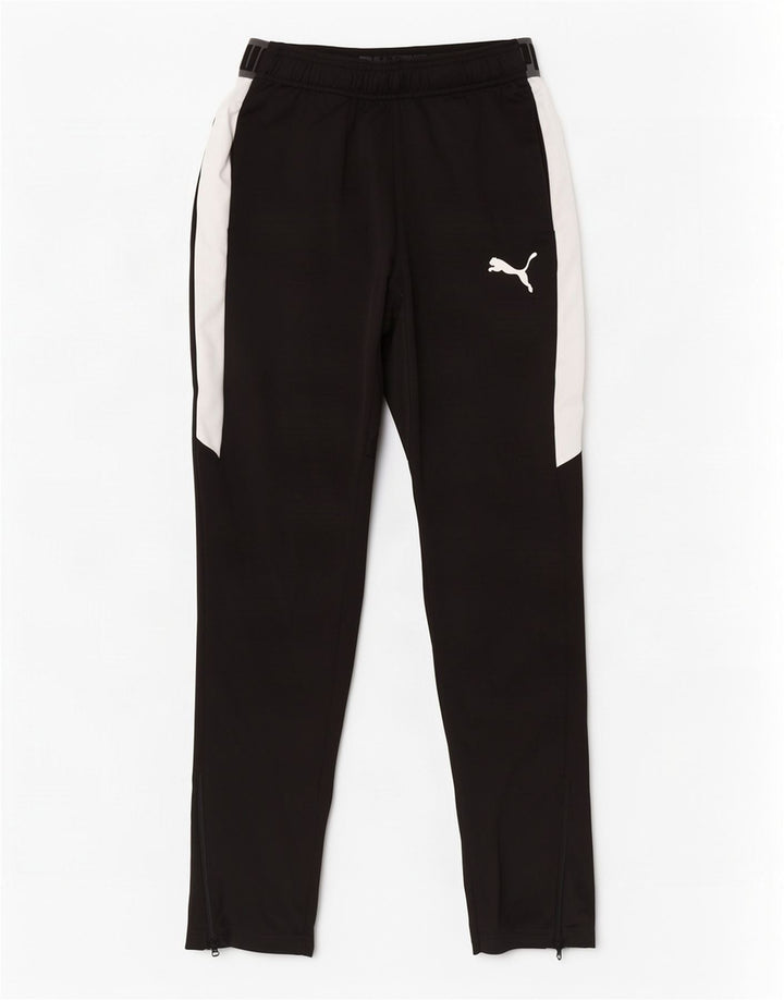 Puma Pantalon de Survêtement Homme Noir Moyen Polyester Colorblock