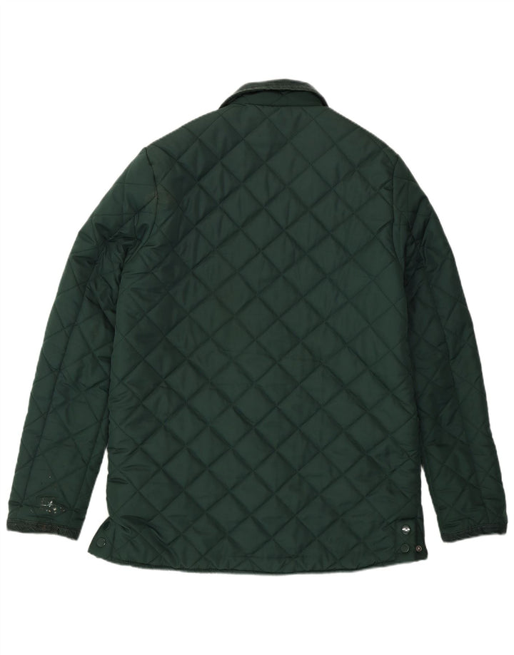 Pierre Cardin Veste matelassée pour homme UK 38 Polyester vert moyen
